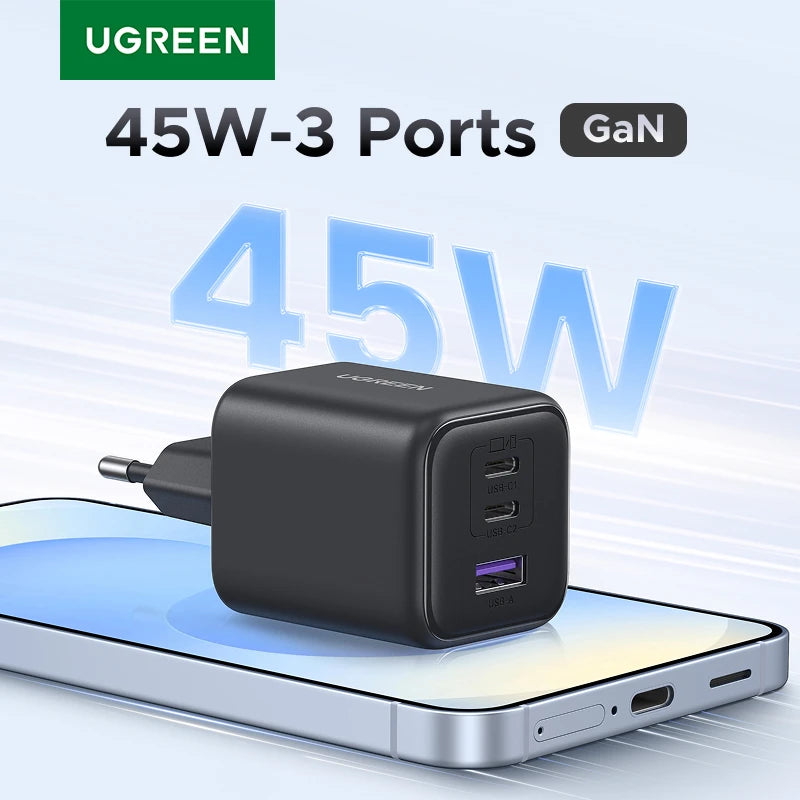 UGREEN 45W GaN USB-C Fast Charger