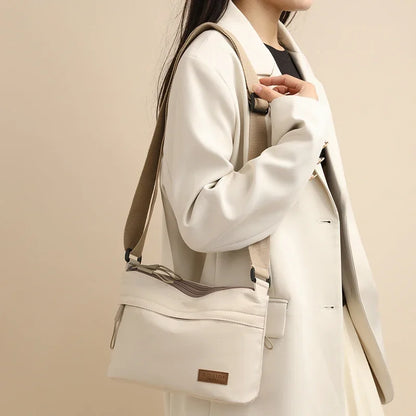 3 Main Pockets High Capacity Crossbody Shoulder Bag for Women
