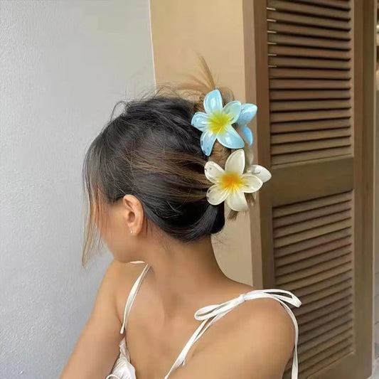 2025 New Egg Flower Hair Clips
