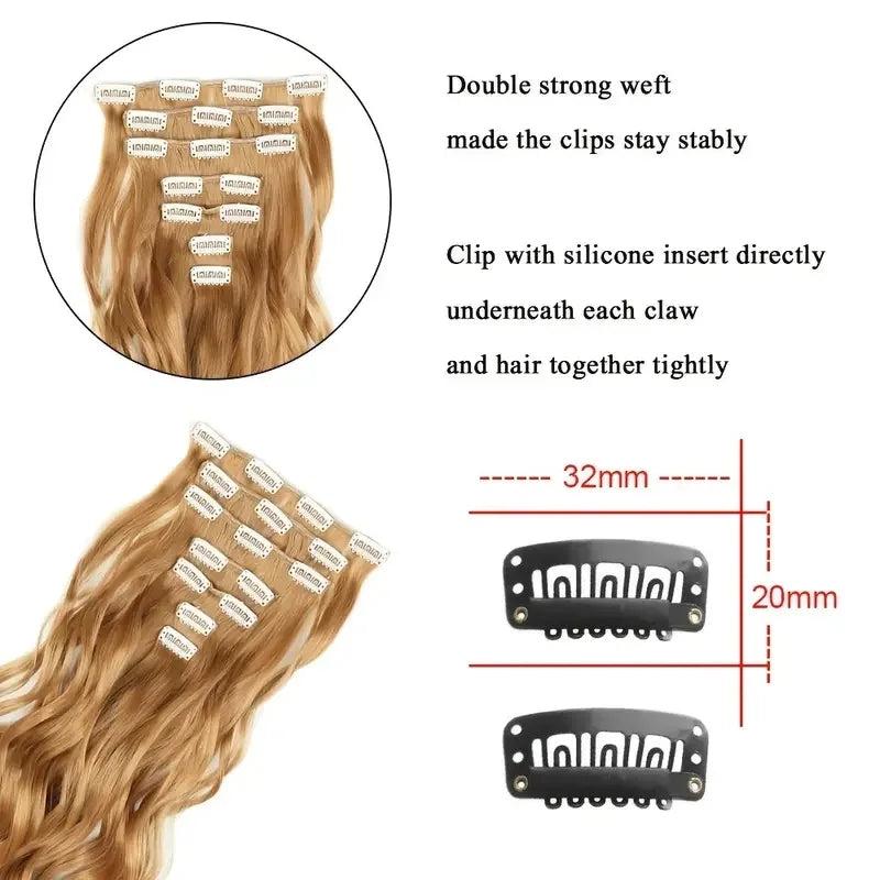 Clip-In Hair Extensions 7 PCS