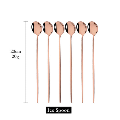 6 Pcs Coffee Stirring Spoon