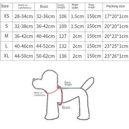 Cartoon Cute Pet Harness & Leash Set