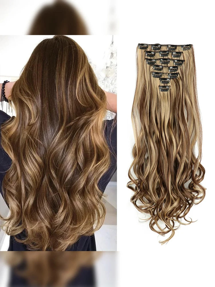 Clip-In Hair Extensions 7 PCS