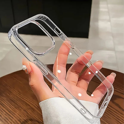 Ultra Thin Clear Acrylic Phone Case for iPhone 16 / 15 / 14 Plus / 13 / 12 / 11 Pro Max