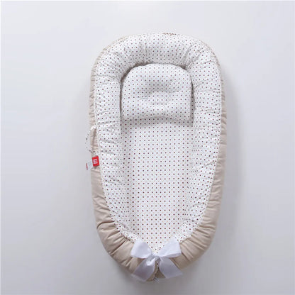 85×50cm Baby Nest Bed with Pillow