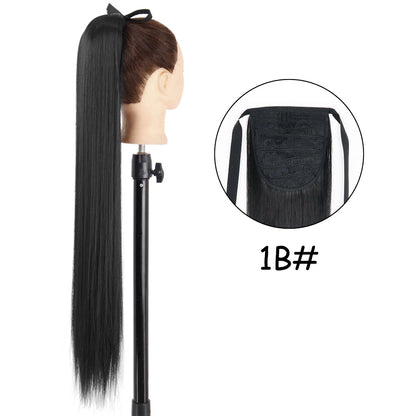 34-Inch Synthetic Ponytail Hair Extension