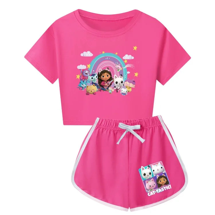Gabby Style 2PCS Kids Sports Outfit