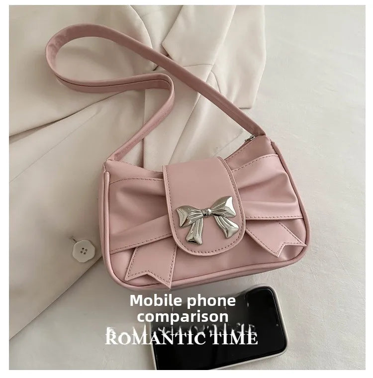 Trendy Bow Shoulder Bag