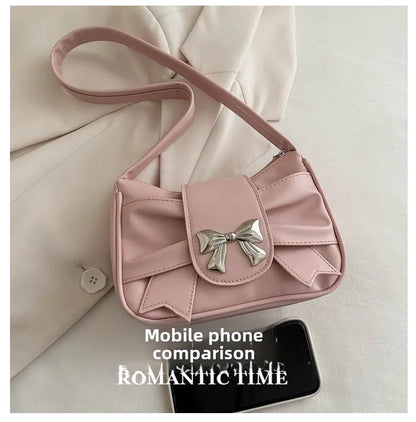 Trendy Bow Shoulder Bag
