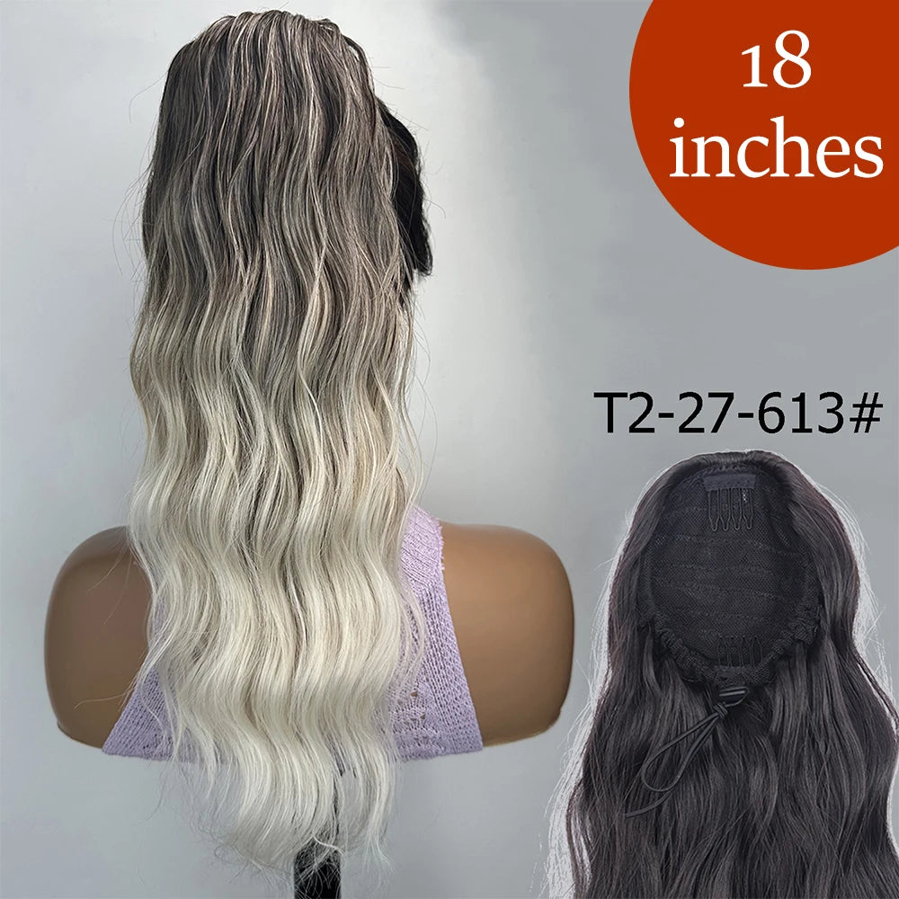 34-Inch Synthetic Ponytail Hair Extension