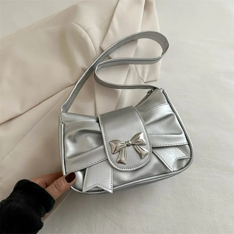 Trendy Bow Shoulder Bag