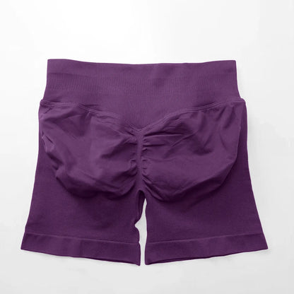 Impact Shorts 4.5" – Women’s Seamless Fitness Biker Shorts