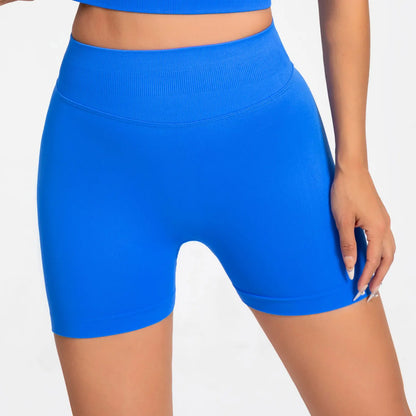 Impact Shorts 4.5" – Women’s Seamless Fitness Biker Shorts