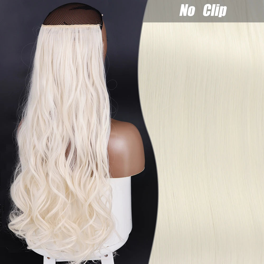 No Clips Natural Hair Extension