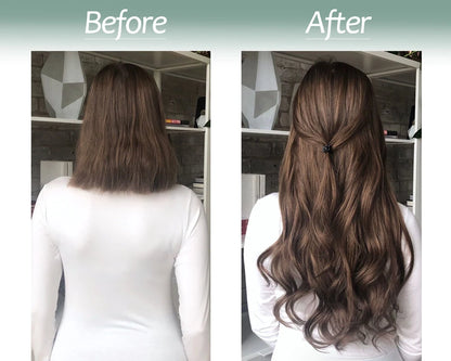 No Clips Natural Hair Extension
