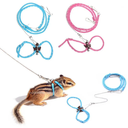 Lovely Hamster Collar & Adjustable Pet Harness