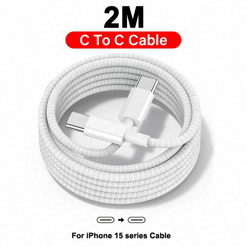 Original Apple 30W Fast Charger with USB-C Cable