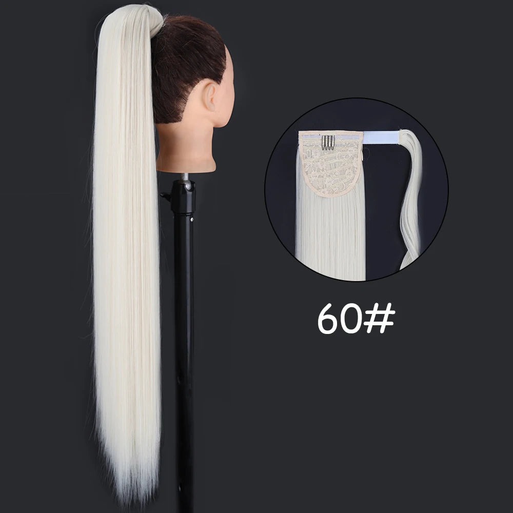 34-Inch Synthetic Ponytail Hair Extension