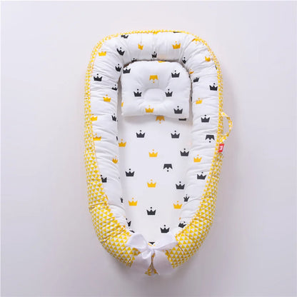 85×50cm Baby Nest Bed with Pillow