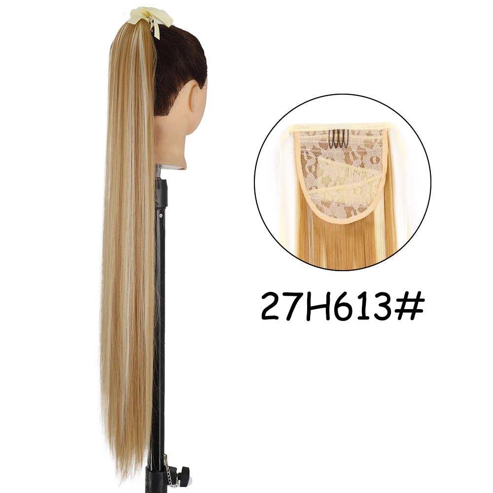 34-Inch Synthetic Ponytail Hair Extension