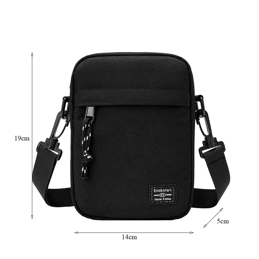 Simple Mini Crossbody Handbag for Men