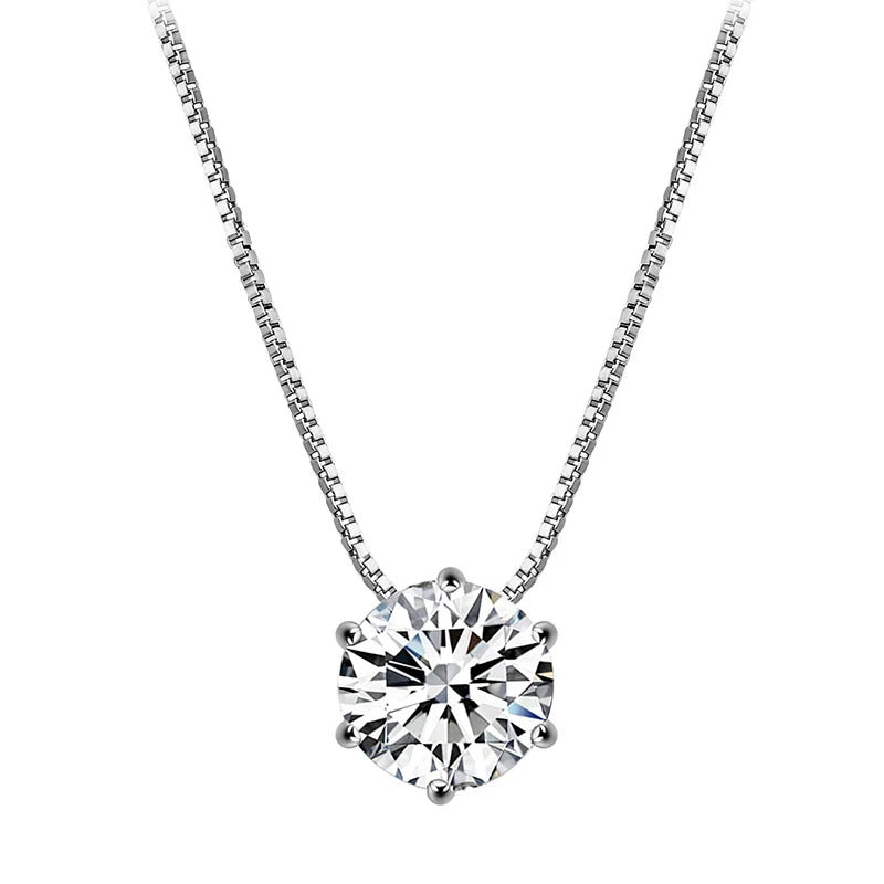 Hot 925 Sterling Silver Plated Necklace