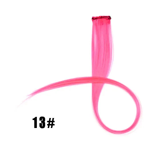 Synthetic Clip-In Hair Extensions
