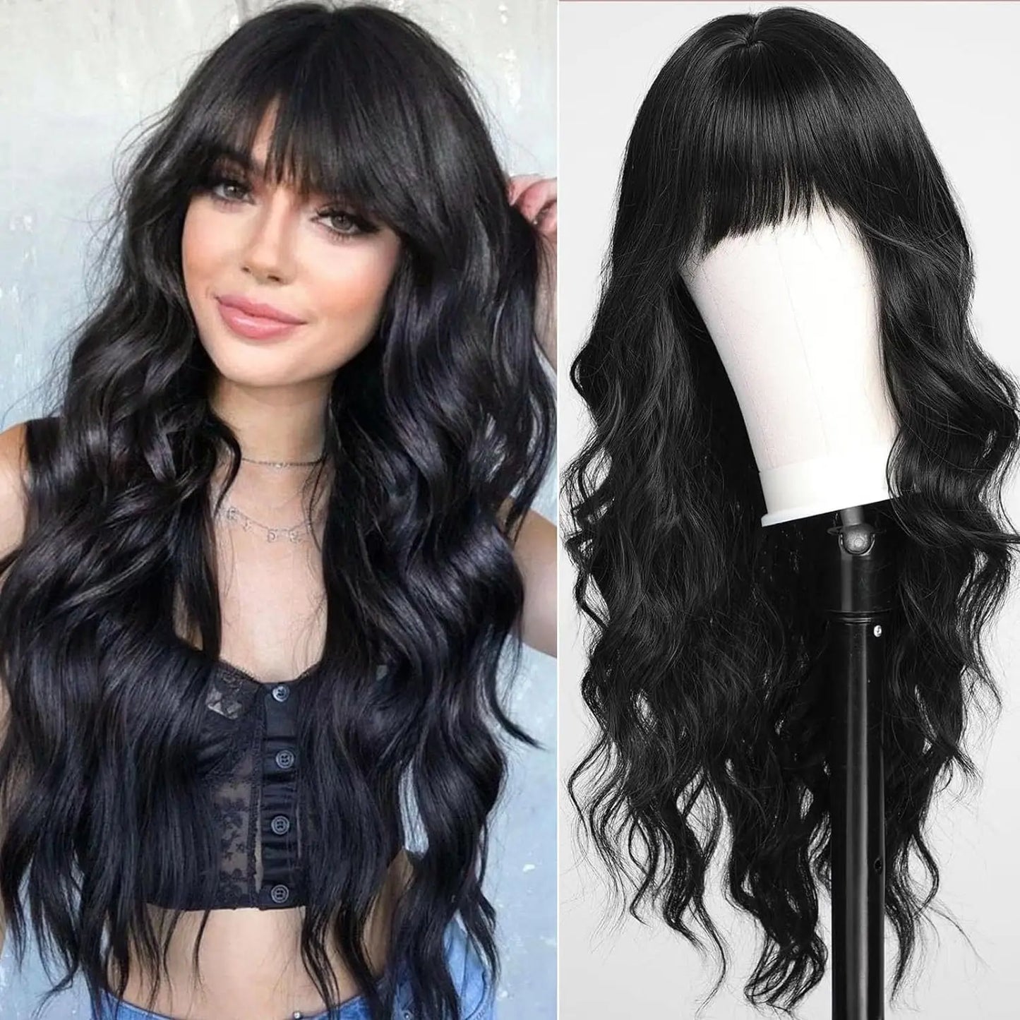 Women’s Fashion Synthetic Fiber Wig