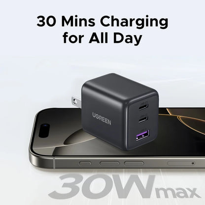 UGREEN 20W / 30W GaN Mini USB-C Charger
