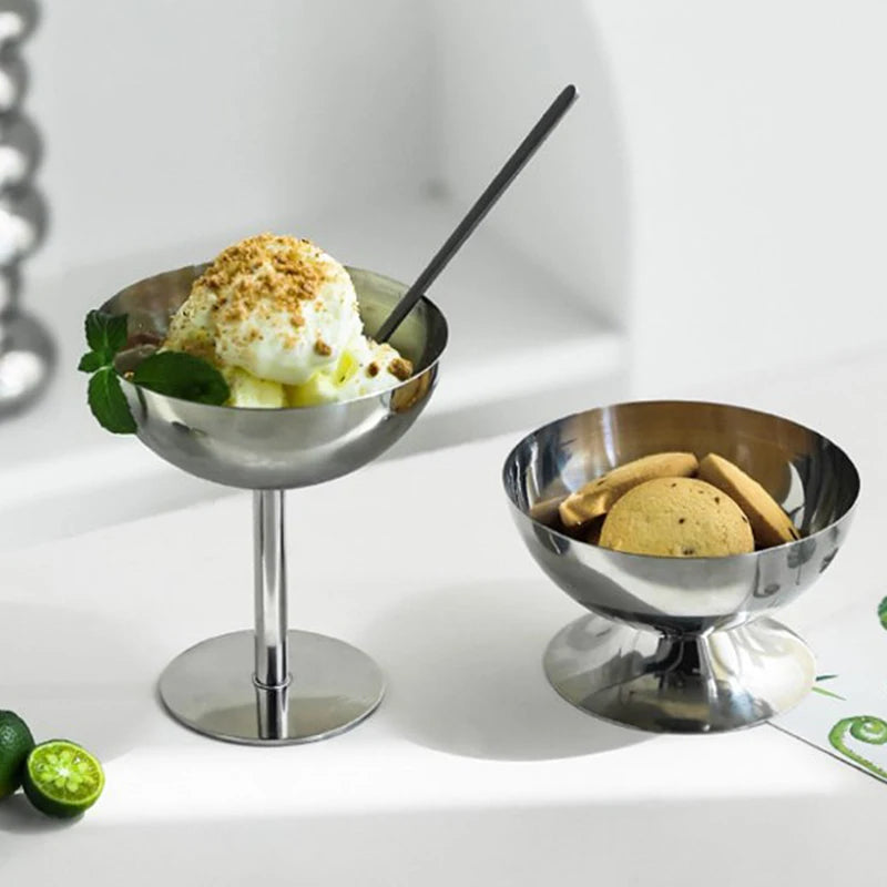 Stainless Steel Dessert & Snack Bowl