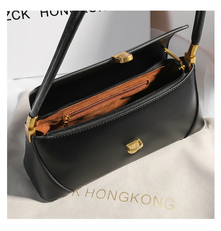 Genuine Leather Women’s Underarm Bag