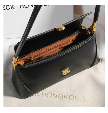 Genuine Leather Women’s Underarm Bag
