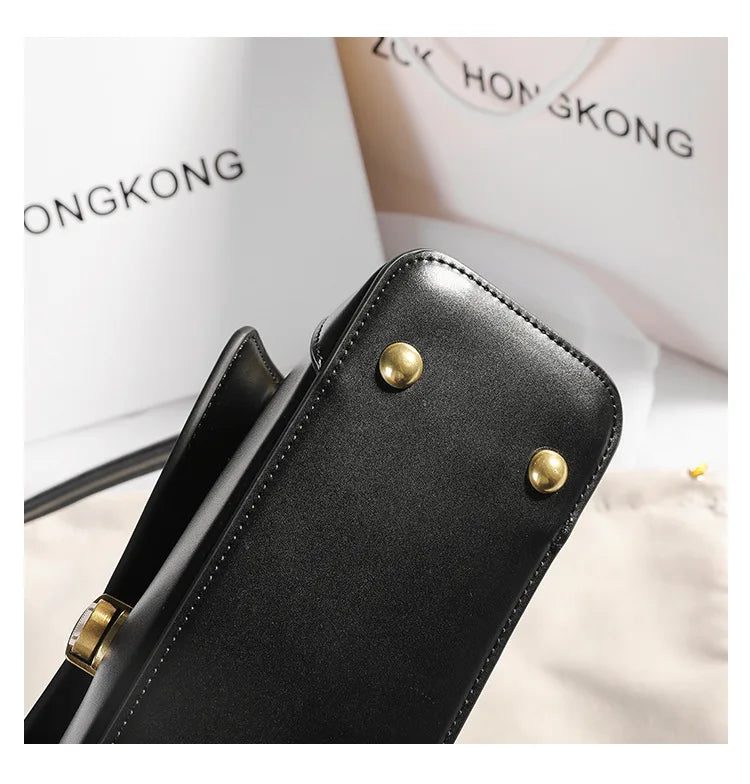 Genuine Leather Women’s Underarm Bag