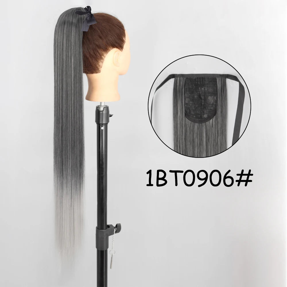 34-Inch Synthetic Ponytail Hair Extension