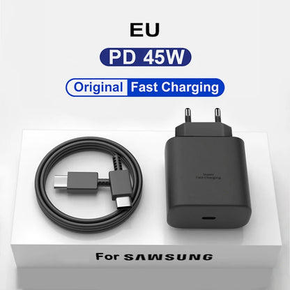 Original 45W USB-C Fast Charger for Samsung