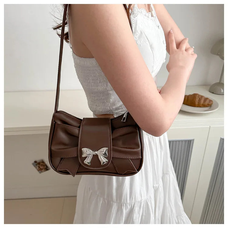 Trendy Bow Shoulder Bag