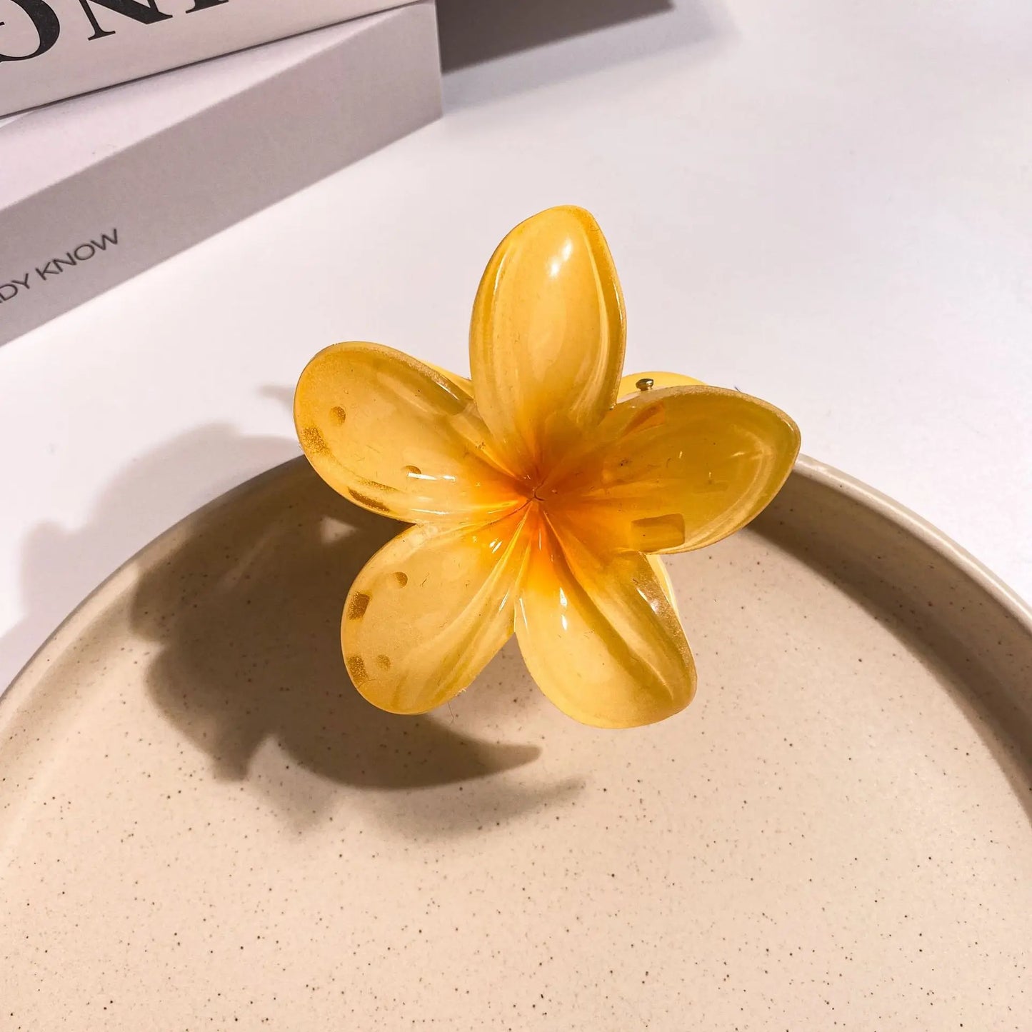 2025 New Egg Flower Hair Clips