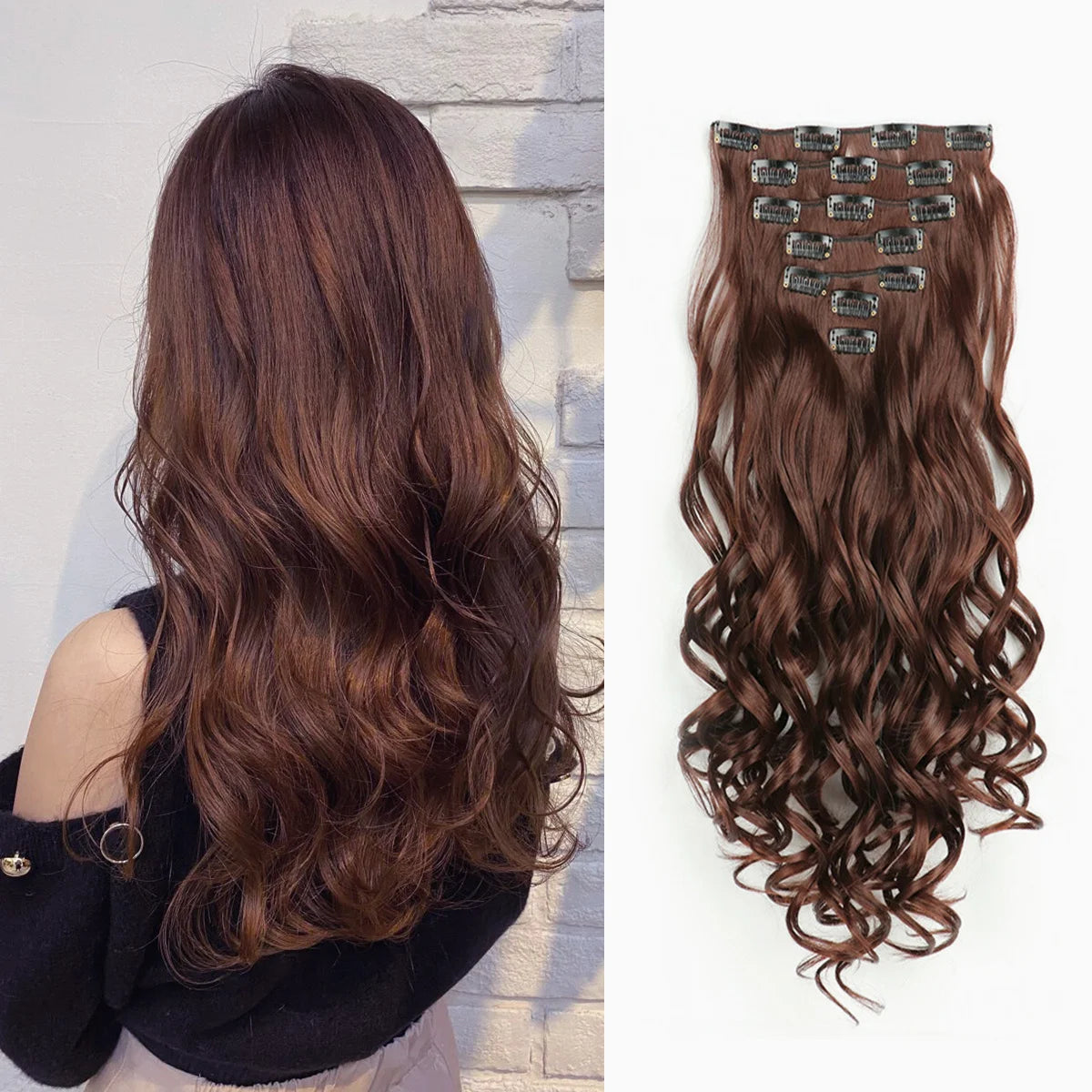 Clip-In Hair Extensions 7 PCS