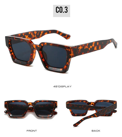 Vintage Small Square Sunglasses