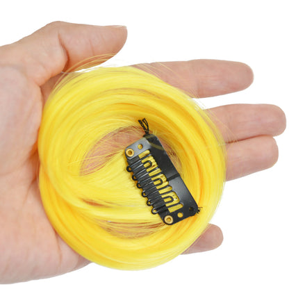 12 Colors Synthetic Hairpieces