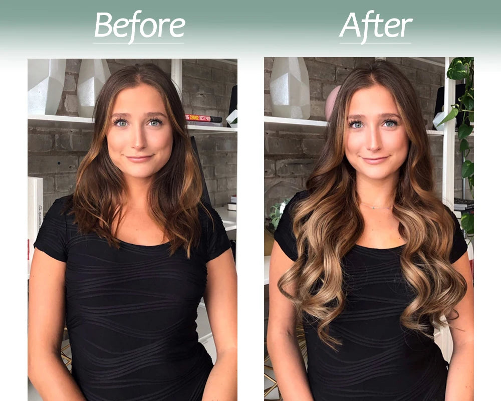 No Clips Natural Hair Extension