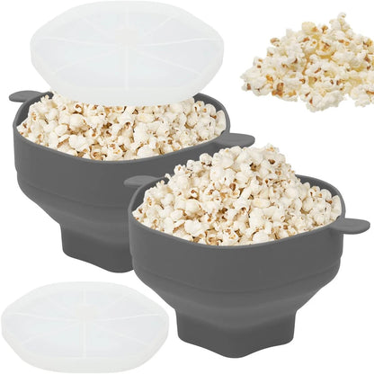 Silicone Microwave Popcorn Bowl