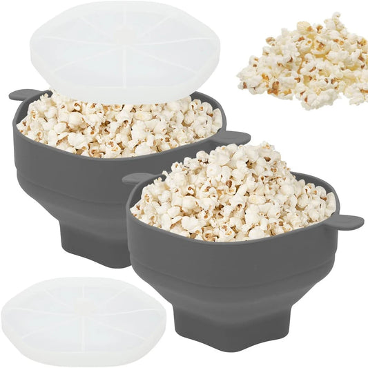 Silicone Microwave Popcorn Bowl