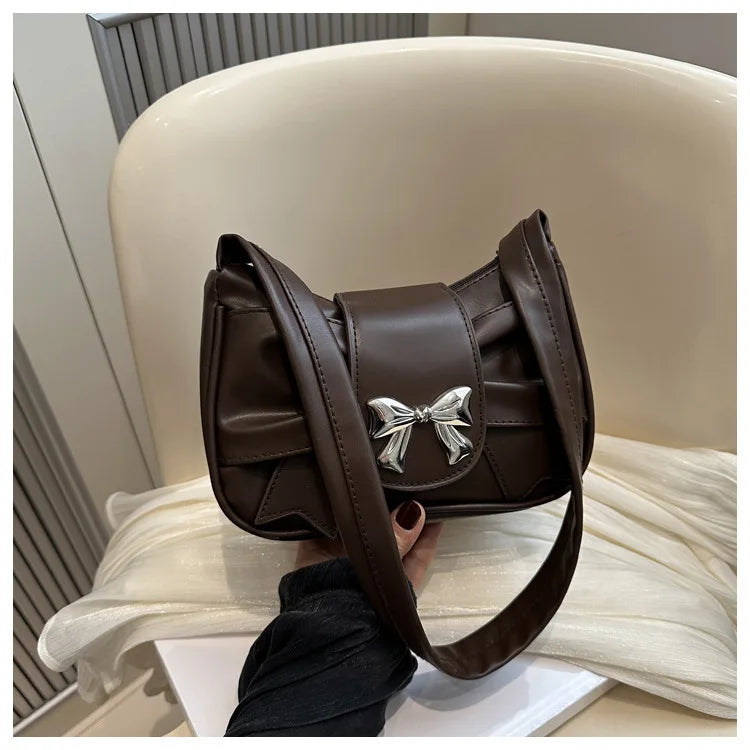 Trendy Bow Shoulder Bag