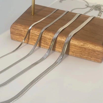 Minimalist Snake Chain Necklace