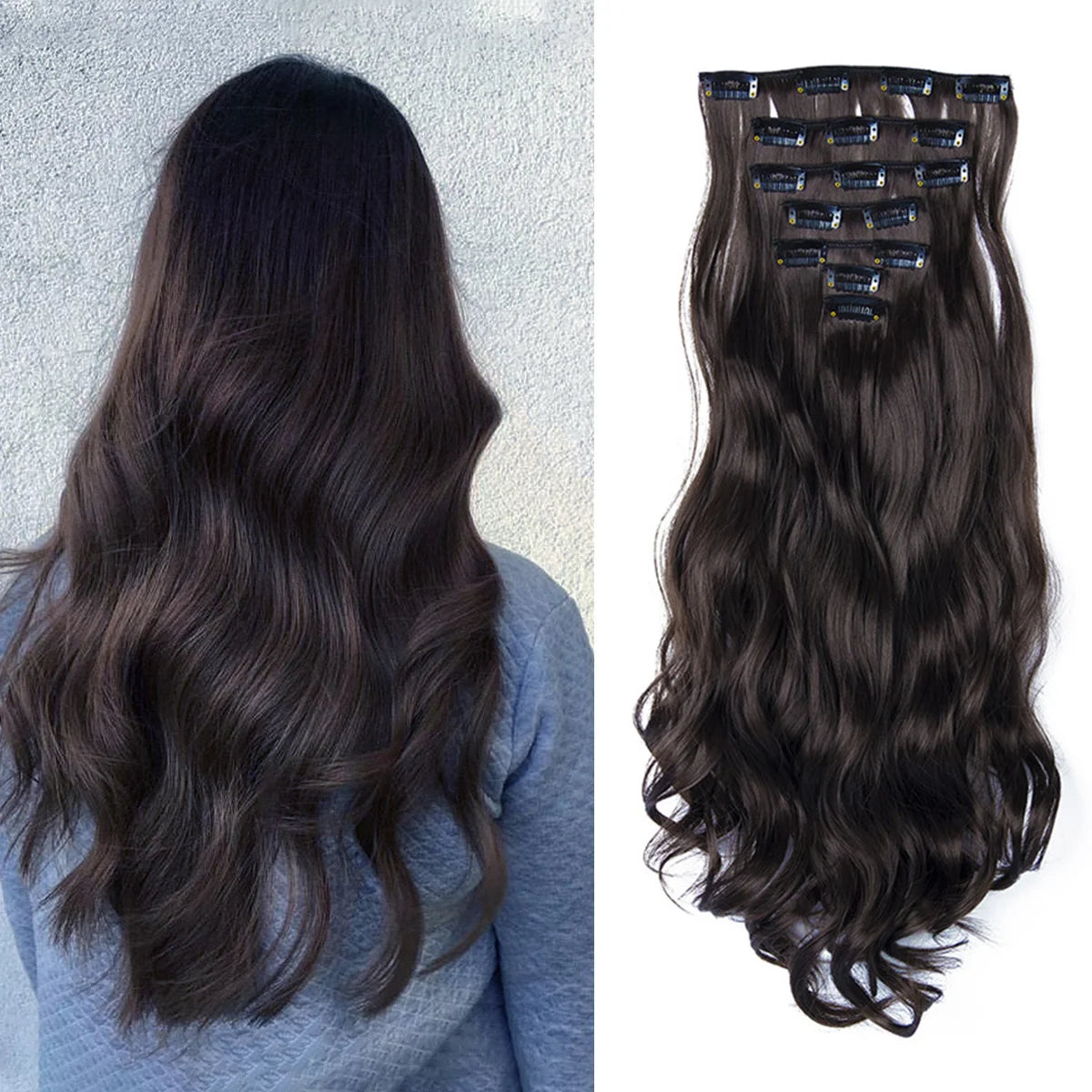 Clip-In Hair Extensions 7 PCS