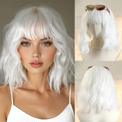 Short Straight Bob Wig for Women