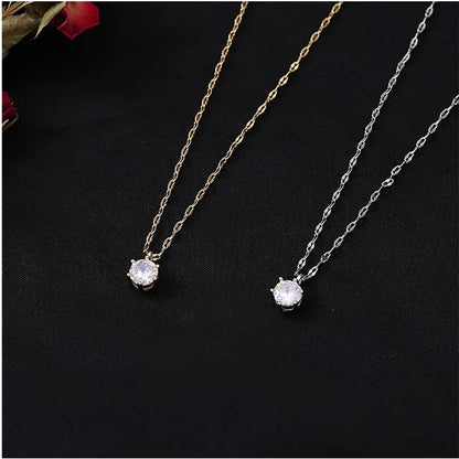 Hot 925 Sterling Silver Plated Necklace