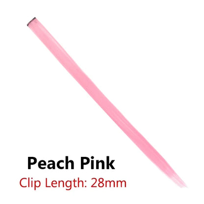 12 Colors Synthetic Hairpieces