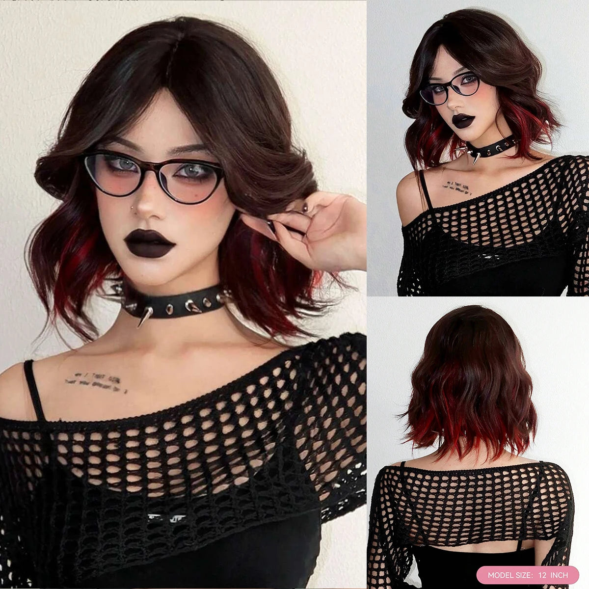 Short Straight Bob Wig for Women